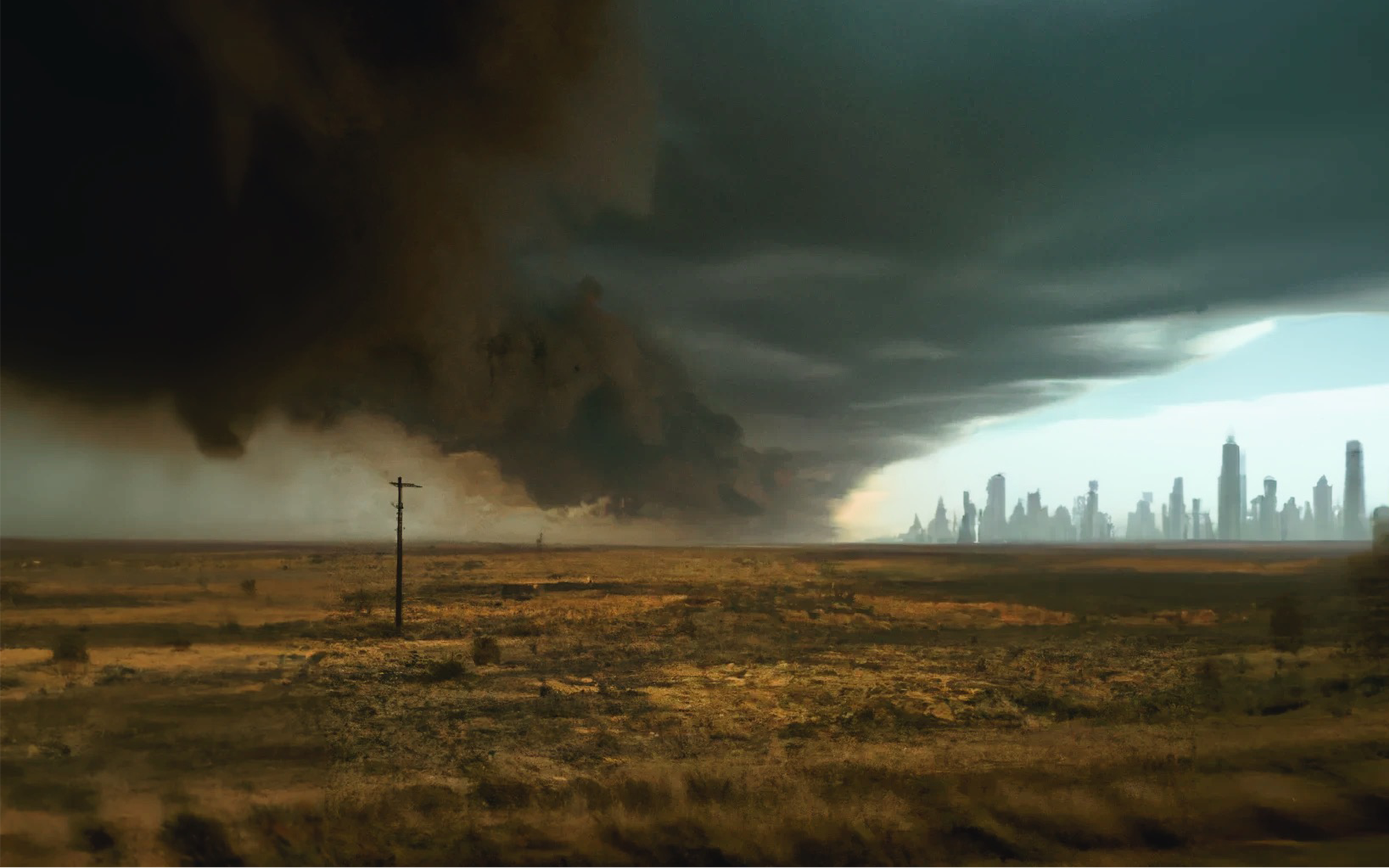 Dust Storm hits Lubbock, Texas 07/02/86